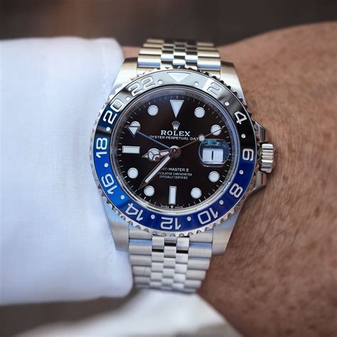 rolex gmt master 2 händler|Rolex GMT Master 2 batgirl.